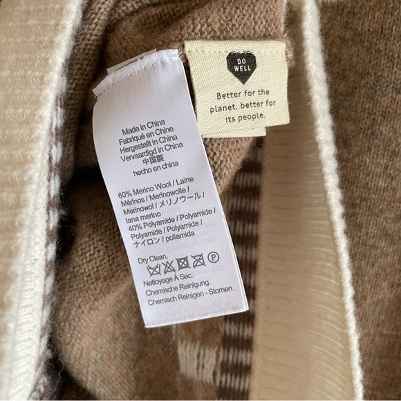 Madewell Fair Isle Frankfurt Oversized Cardigan Size XXS - Picture 9 of 9